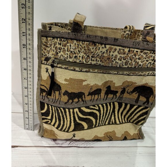 JADE Handbag/Tote Safari African Ethnic Tribal C/W Change Wallet - Picture 15 of 15